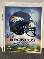 Broncos Randy Gradishar Autograph &others Hologram