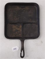 Vintage Lodge Cast Iron  B&E Breakfast Skillet