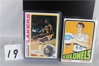 51 Vintage and Newer Basketball Cards