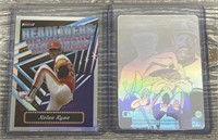 (2) Rare Nolan Ryan Baseball Cards