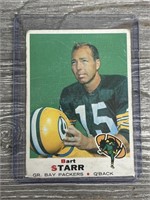 1969 Topps BART Starr Football Card