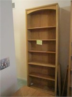 Wood bookcase,