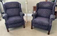 Wingback Sitting Room Reclining Chairs