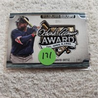 2017 Topps Update Hank Aaron Award David Ortiz