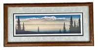 Gregg Holloway Watercolor Mt. Ellinor, Washington