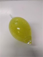 Kosta Boda Frutteria Lemon Art Glass Fruit