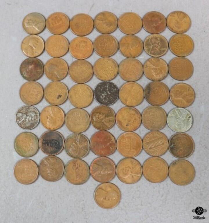 1919 - 1956 Pennies
