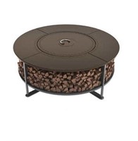 *Factory Sealed* Round Smokeless Fire Table with