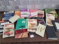Vintage auto books and manuals