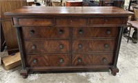 Large Hickory White Traditional Dresser