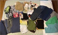 Mixed Clothing Lot Shirts Pants Socks etc