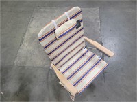 Outdoor Portable Beach Chair with Pillow