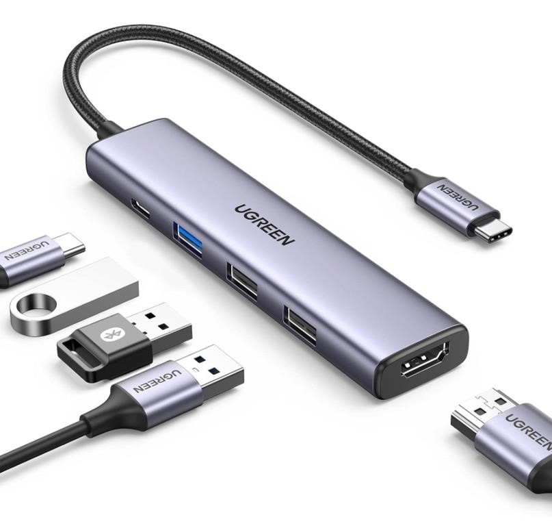 UGREEN, USB-C 5-IN-1 ADAPTER