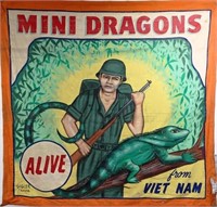 MINI-DRAGONS FROM VIETNAM SIDESHOW BANNER