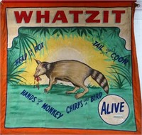 WHATZIT SIDESHOW BANNER