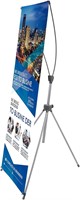 T-SIGN Tripod X Banner Stand, 23x63-32x78 Inch