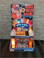 Rock 'N Roll Music Juke Box Bank in Original Box