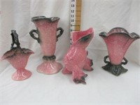 (5) Hull Royal Vases/Planters
