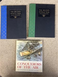 Table top books, the second world war by Winston