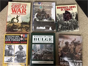 Tabletop history, books on war