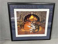 Charles Wysocki "All Burned Out" Print