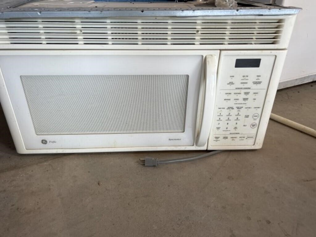 GE under mount microwave