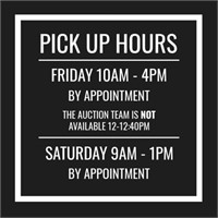 Pick Up Hours