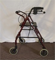 Dana Douglas walker 4200 DX, folding, with seat