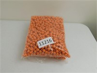 10mm Bling Beads - 2 Huge Bags - Orange