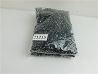 10mm Bling Beads - 2 Huge Bags - Black
