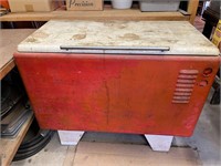 Vintage Ice Box (used as paint & vanish booth)