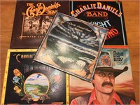 5 Charlie Daniels Band Albums 1970’s