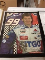 NASCAR #99 JEFF BURTON CLOCK missing clock hands