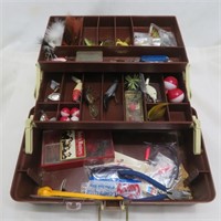 Plano Tackle Box with Tackle - plastic