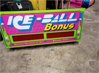 ICE-BALL JACKPOT SIGN