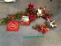 Group of  Christmas decorations