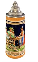 Vintage Marzi & Remy Ceramic German Beer Stein Tav