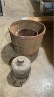 Baskets and water jug