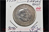 Washington/Carver Silver Half Dollar: