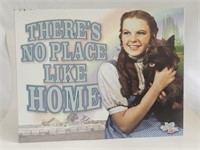 16 X13" METAL SIGN-NO PLACE LIKE HOME-TOTO,DOROTHY