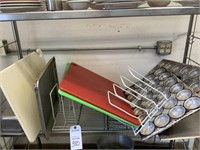 Cutting boards, muffin tin cookie trays