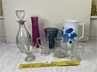 Vintage Glass - Decanter - Etc.