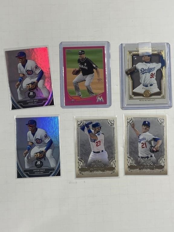 2013 Lot of 6 cards