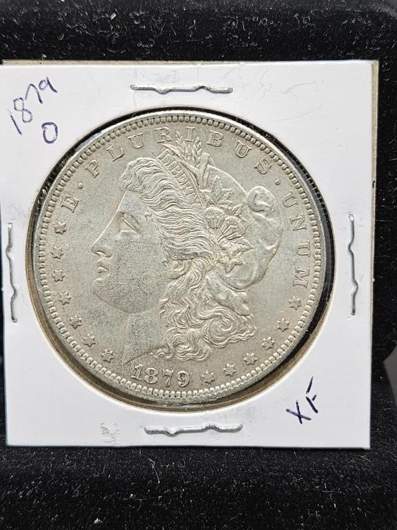 1879 O MORGAN DOLLAR - 90% SILVER