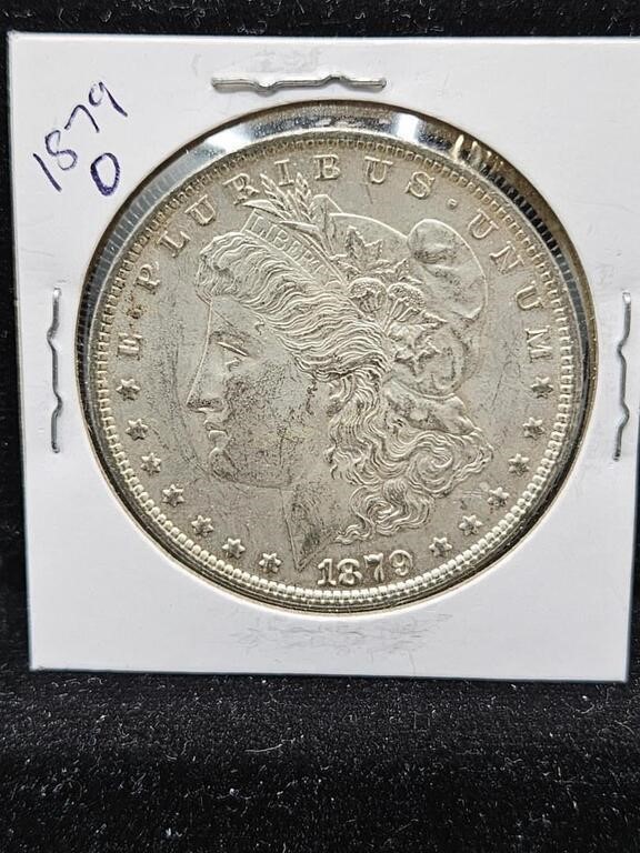 1879 O MORGAN DOLLAR - 90% SILVER