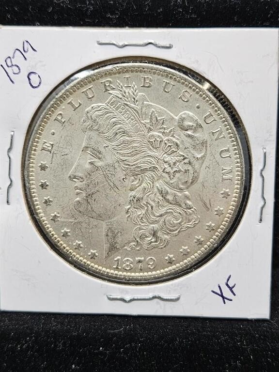 1879 O MORGAN DOLLAR - 90% SILVER