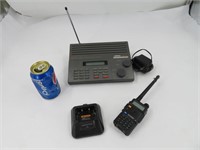 CB receiver avec radio scanning channel