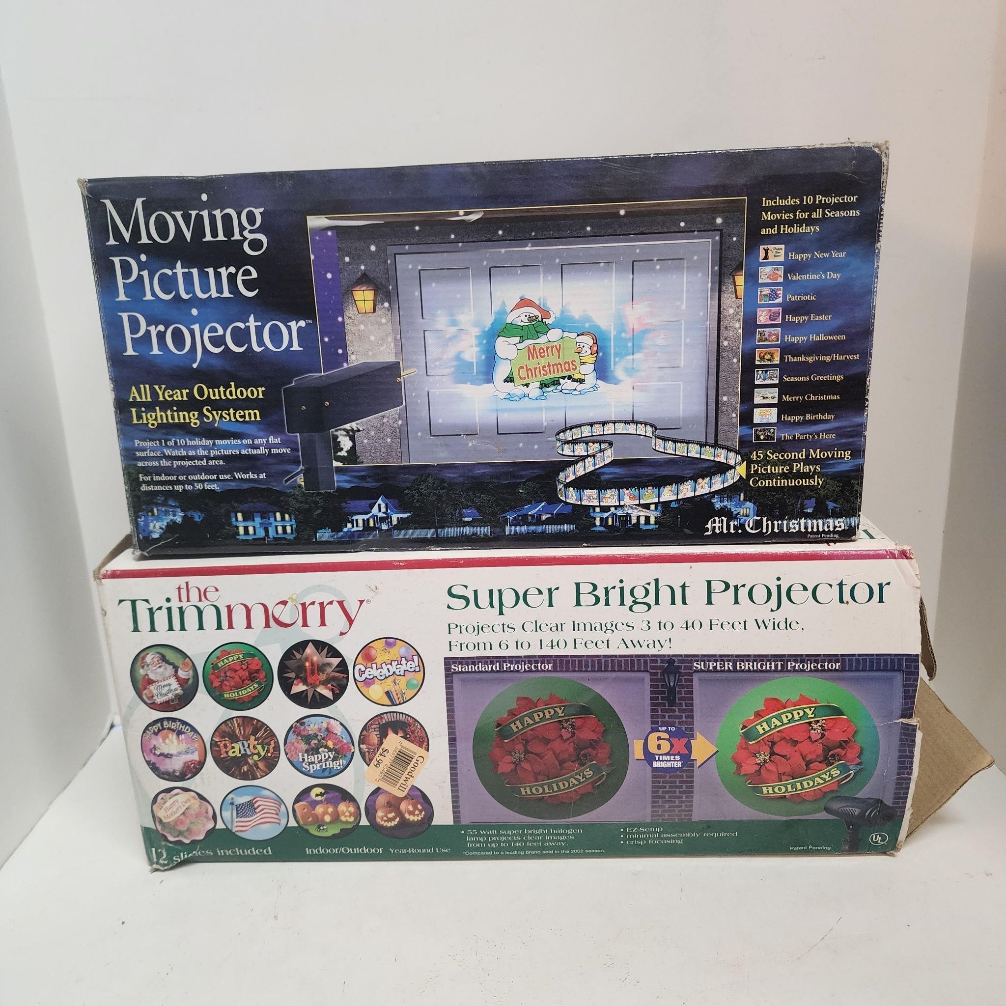 Vintage Holiday Projectors