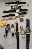 F - LOT OF 12 WATCHES (S15)