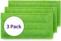 3 Pack Mop Pads Compatible with Swiffer Wet Mops